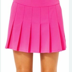 NWT Women’s Lilly Pulitzer Priska Skort UPF 50+ Passion Pink Size 8 MSRP $118